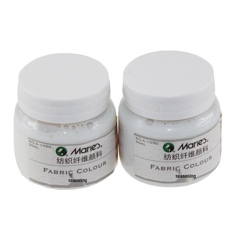 Mali 50ML Pigmento Tessuto Impermeabile per Pittura a Mano - Pittura in Fibra DIY Resistente allo Sbiadimento