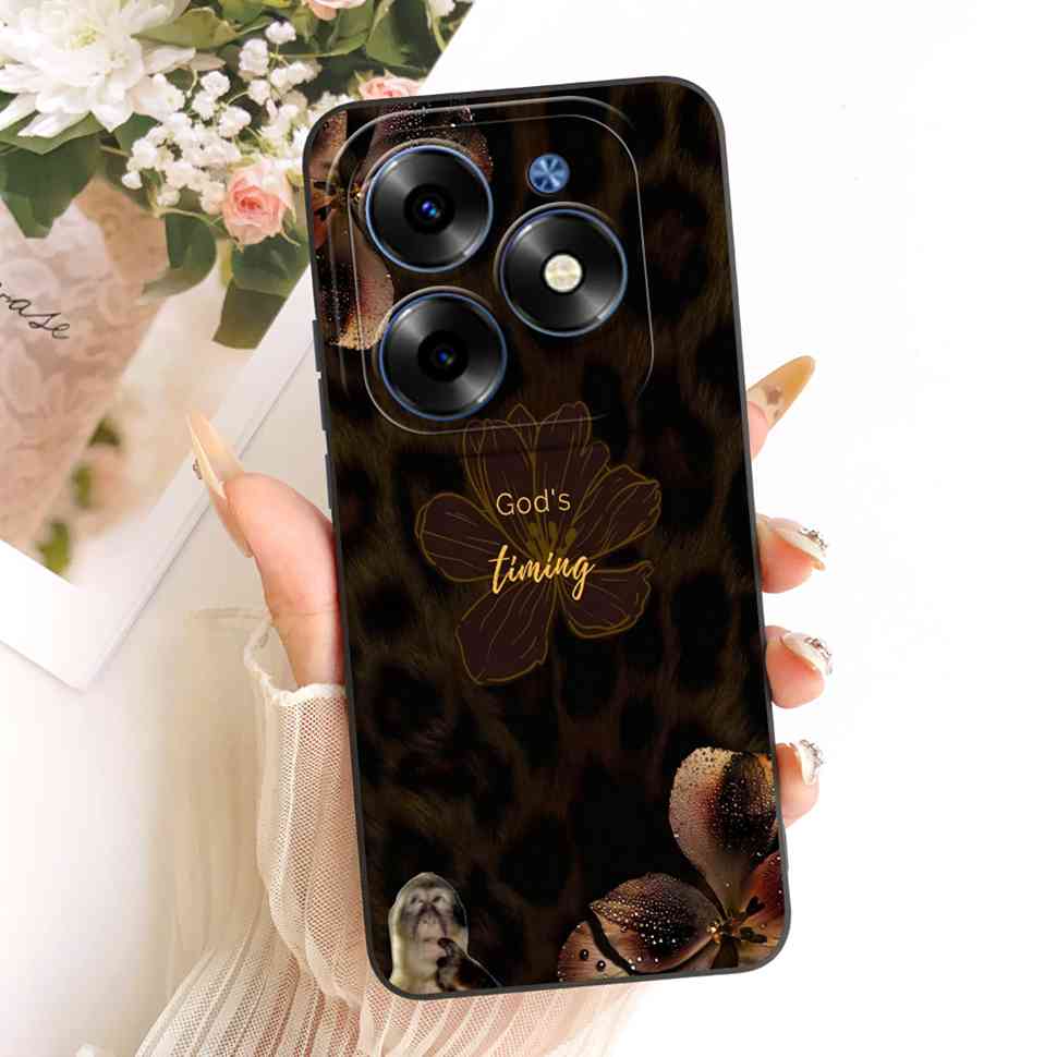 For Itel S23 Plus 4G Case Simple Style Sunset Soft Silicone Back Cover For ITEL S23 Plus 4G Phone Cases Fundas