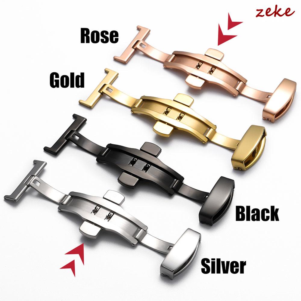 Cowhide Leather Watch Strap Butterfly Clasp Quick Release Bracelet 14/16mm 18mm 20mm 22mm 24mm for Samsung Galaxy Watch 7/6/5/4