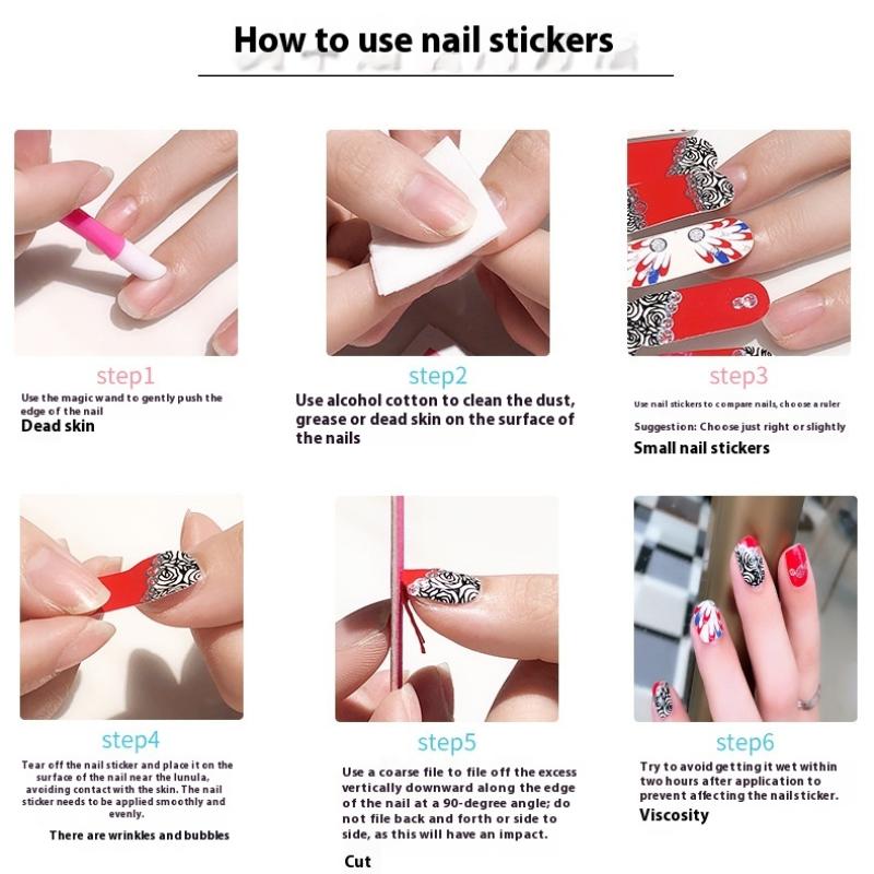 Christmas Nail Strips With Nail File Santa Claus Christmas Tree Sock Christmas Nail Strip Full Wraps For Women Holiday Art