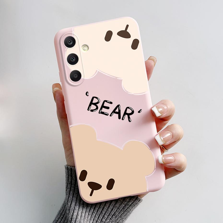 For Samsung A25 5G Case SM-A256B Stylish Painted Soft Silicone Shockproof Cover For Samsung Galaxy A15 A25 A35 A55 5G 2023 Capa