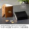 Flying Horse Men's Tri-fold Compact Wallet, Made In Japan with Genuine Cordovan Leather (Brown)