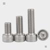 304 Stainless Steel M4 Hex Socket Head Cap Screw (15/22/28/80/90/110/120/130/140/150/160 mm)