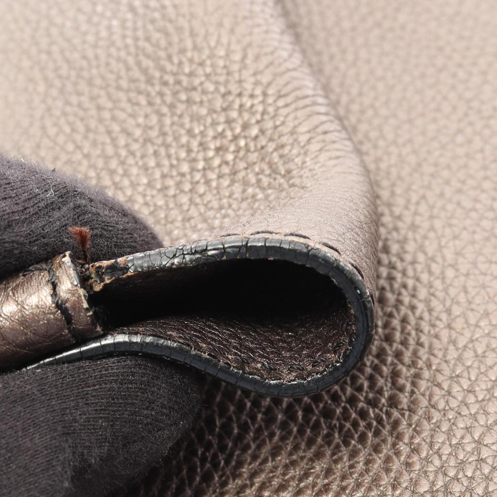 Used CELINE Messenger bag Shoulder Bag leather Brown Used Women