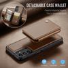 JEEHOOD J05 For Samsung Galaxy A13 5G Case Leather Mobile Cover with Detachable Magnetic Card Bag
