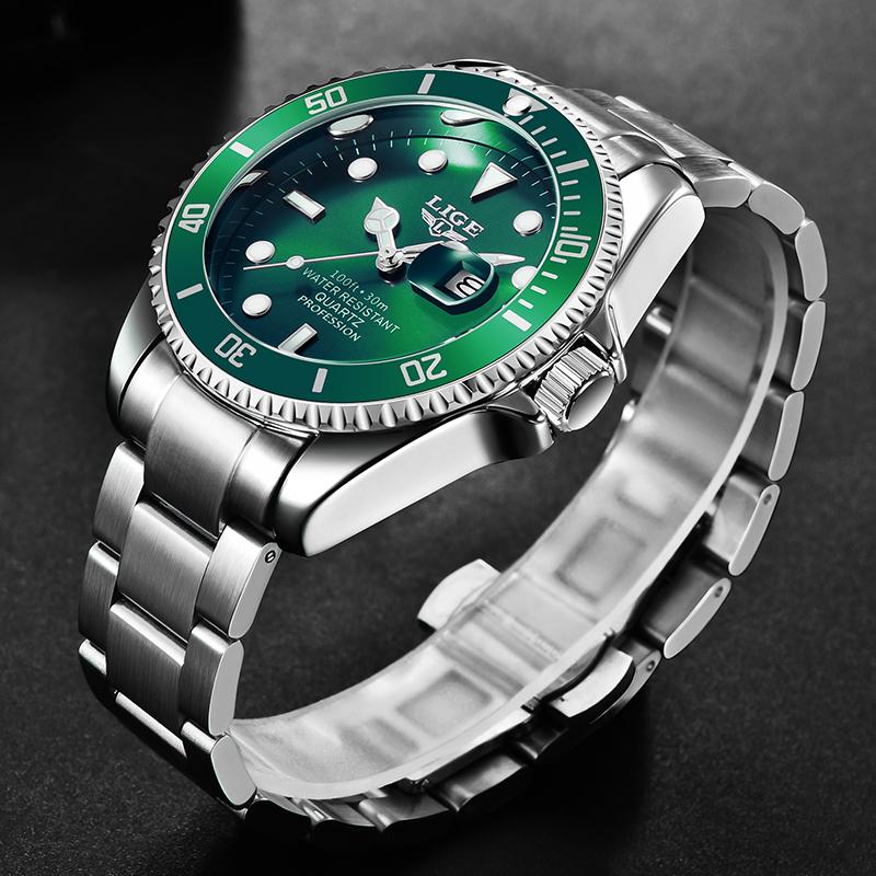Mens Watches Fashion Military Sports Waterproof Men Quartz Wristwatch Top Brand Luxury Diver Watch Men Relogios Masculino