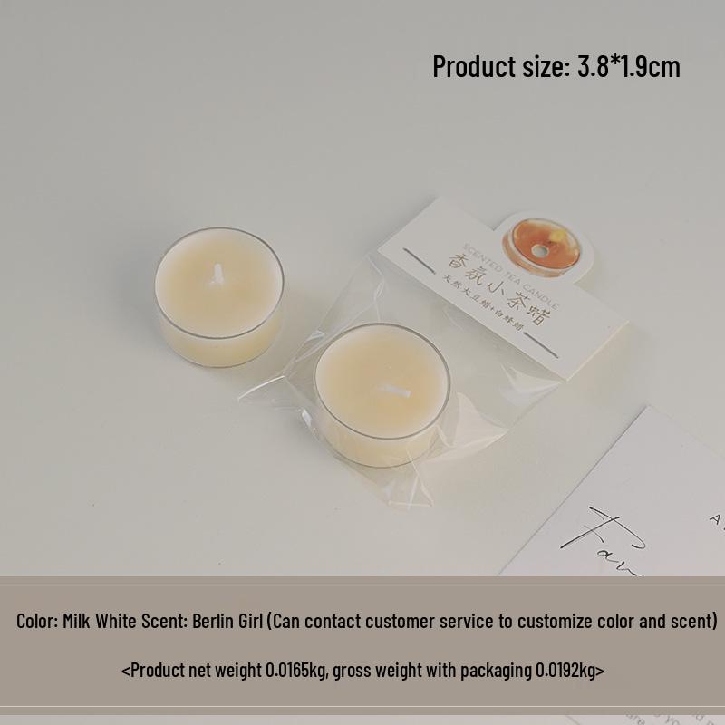 Colorful Heart-Shaped Scented Tealight Candles for Aromatherapy and Celebrations
