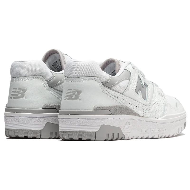 New Balance 550 BB Women Gray White Low Top Retro Basketball Shoes BBW550BB