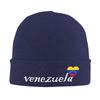Venezuela With Heart Flag Venezuelan Knitted Hat Womens Unisexs Beanies Winter Hats Acrylic  Warm Cap