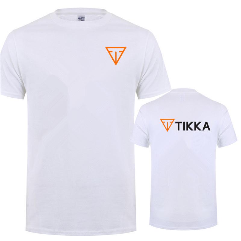 T-shirt da Caccia Tikka By Sako Estiva Unisex Unisex Cotone Streetwear Top Manica Corta T-shirt Unisex Lh636