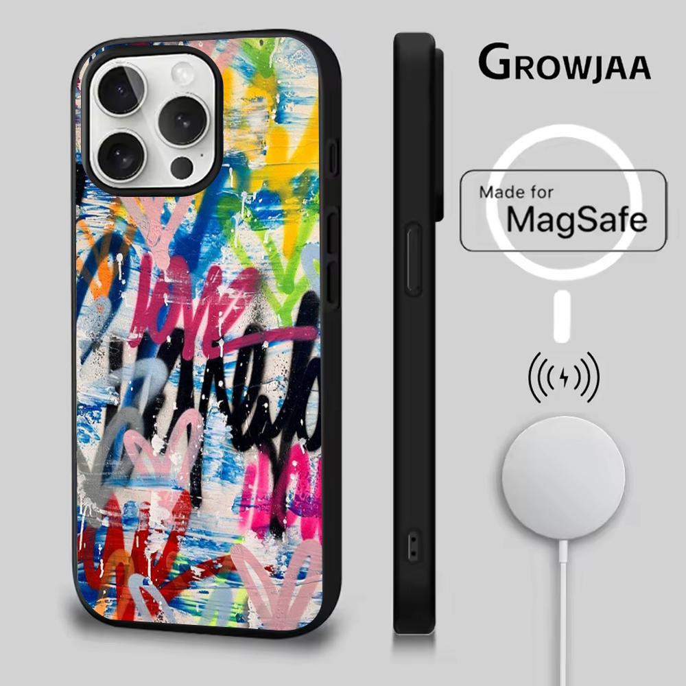 Graffiti Art Cool Thing Phone Case For iPhone 16e,16,15,14,13,12,11,Plus,Pro,Max,Mini Magsafe Magnetic Wireless Charging