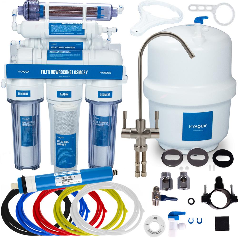 Reverse Osmosis RO7 Water Filter Satin