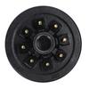 7000lbs Trailer Brake Drum 12 X 2in 8 On 6.5in Metal High Strength Brake Hub Drum for 7000lbs Trailer Axles Single Brake Drum