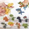 5/6/8PCSCute Finger Dinosaurs Set - Multiple Play Ways & Styles, Realistic Simulation for Childrens Creative Fun and Education