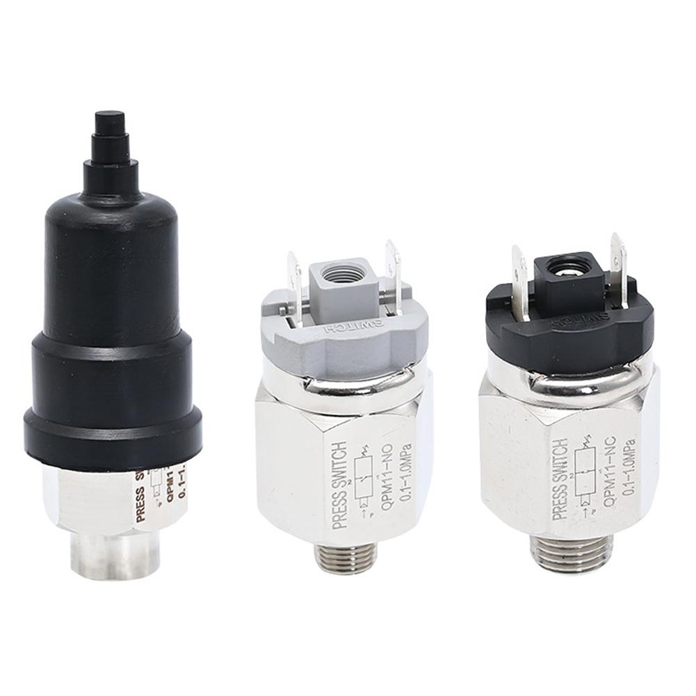 QPM11-NC/NO Air Pressure Switch 1/4 Inch Pneumatic Compressor Control Switch Air Pressure Switch Pneumatic Control System