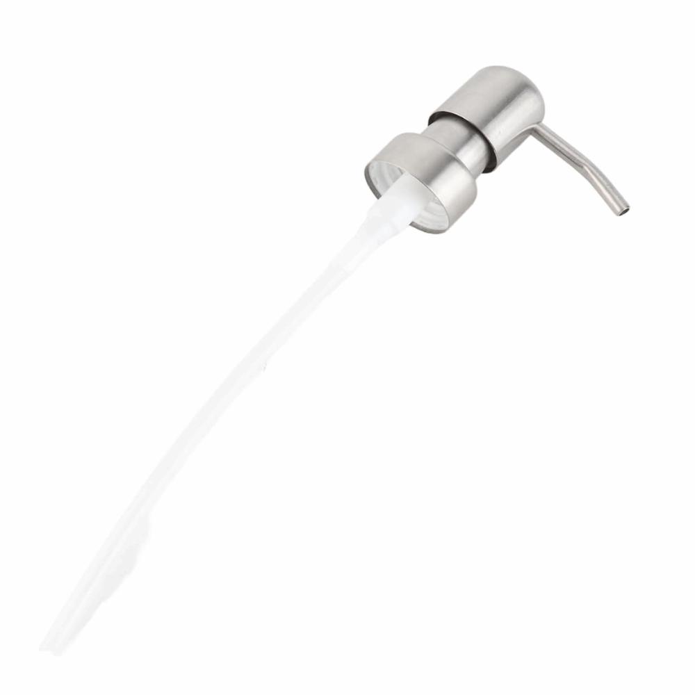 Rust Proof Pump Replacement Head Stainless Steel Soap Dispenser Pump Bathroom Kitchen Use