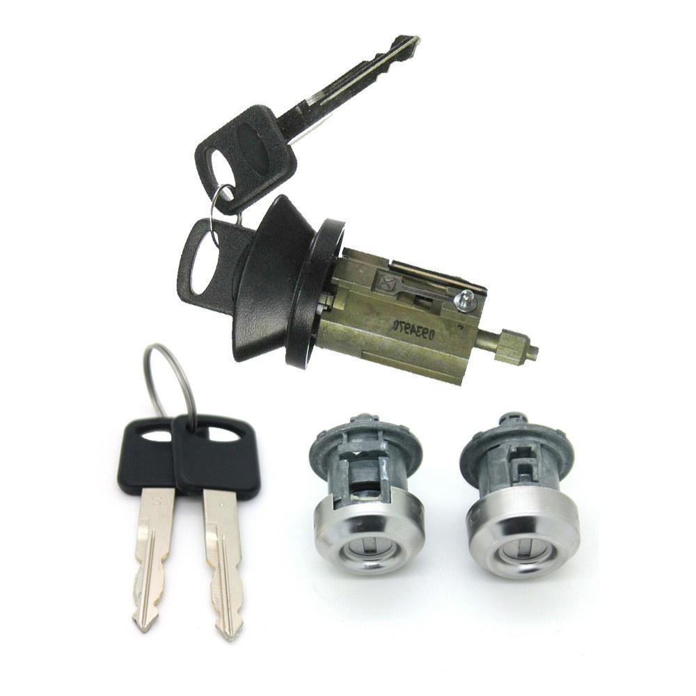 

Left Right Door Lock Cylinder Ignition Lock W/Keys For Ford F150 F250 1F2009012A