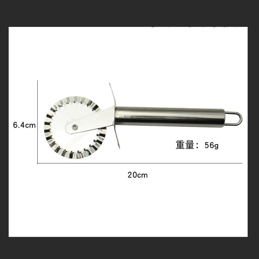 

Колесо для пиццы из нержавеющей стали для кухонного сервировочного стола, лопатка для лунного пирога, вафельное печенье, тесторезка, ручное колесо для пиццы