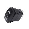 4 Pin Turn Signal Rocker Switch Green LED for ATV UTV Golf Cart | Use for ATV, UTV, Golf Cart, Tractor and Off-road Vehicles. 20A/12V DC, 10A/24V DC