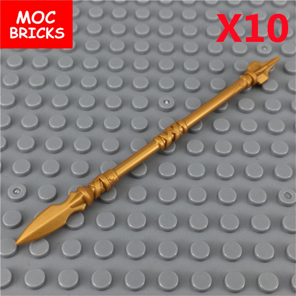 MOC Bricks Sleeve Sword Gun Knife Whip Bow Arrow Oil Bottle Box Soldier Army Action Figure Building Blocks Dolls Boys Toys