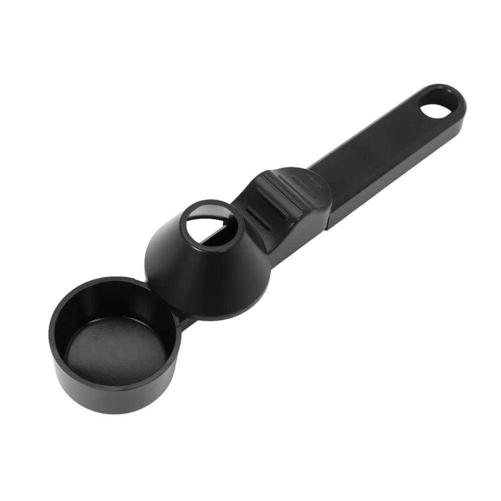 

Leakproof Coffee Scoop Adjustable Slide Protein Powder Spoon Sliding Measure Spoon Gym Environment чёрный