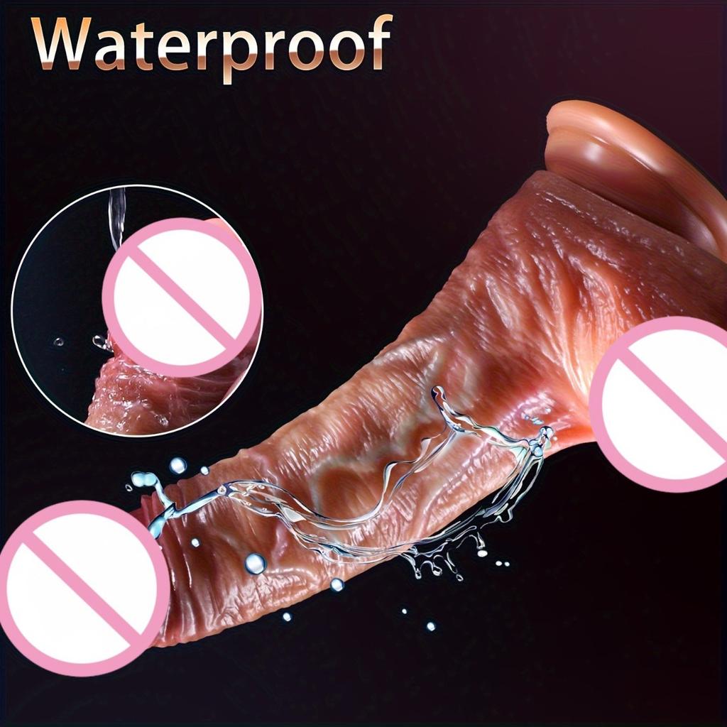 Super Realistic Dildo Big Penis Anal Plug Vagina Masturbator Fake Dick Flexible Anal Plug with Suction Cup Sex Toy for Women Men