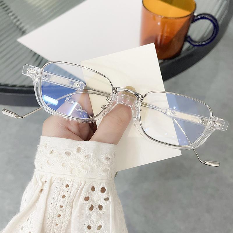 

Классические маленькие квадратные женские солнцезащитные очки, модные черные, коричневые, металлические, полуободковые, солнцезащитные очки, женские, винтажные, узкие, дизайнерские Picture color