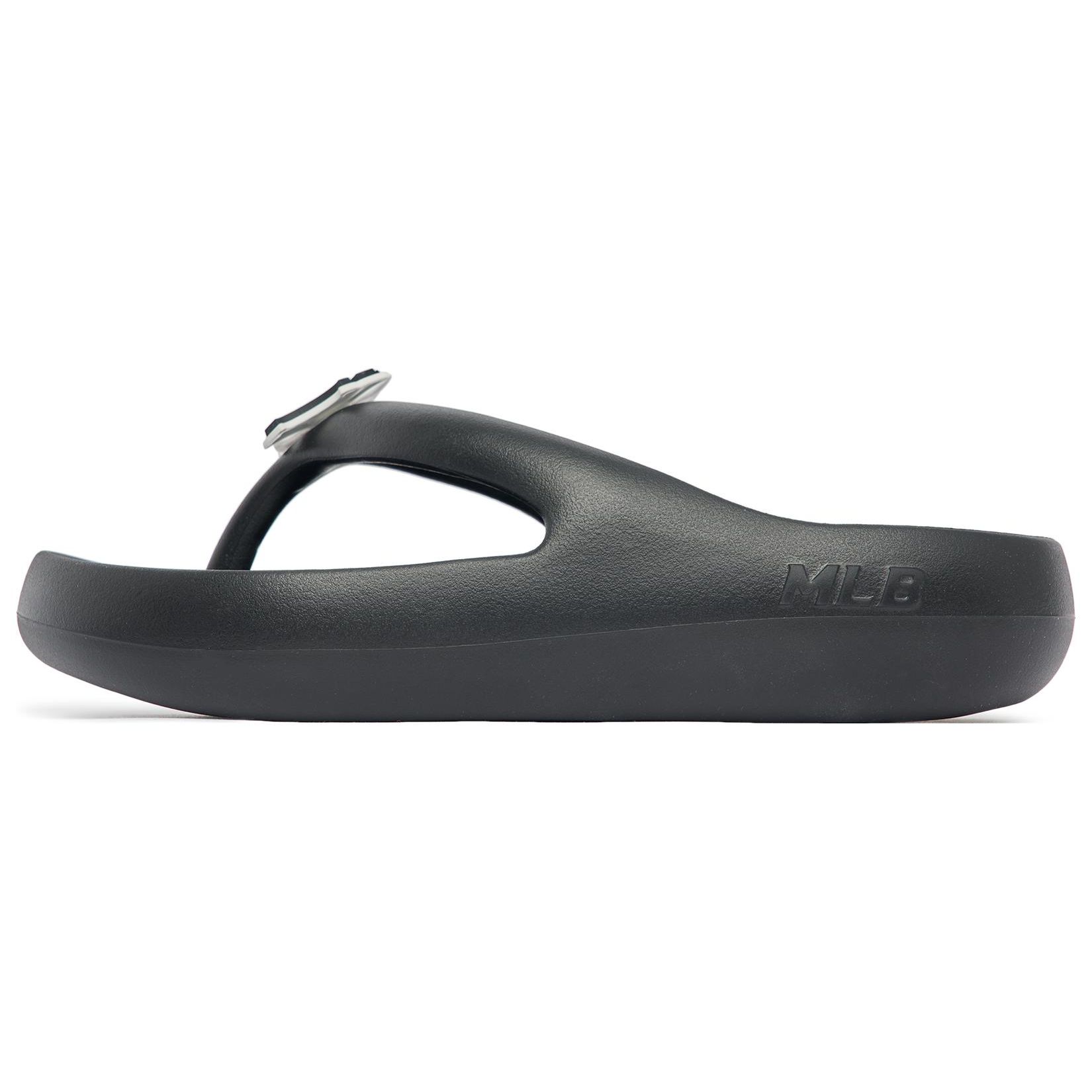 MLB Lässiger Minimalistischer Stil Flip-Flops Unisex Schuhwerk Schwarz 3ALPFBF33-50BKS 39 gray