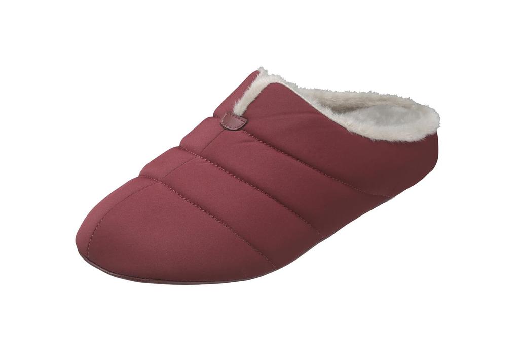 Pansy 9322 Lightweight Boa Indoor Size S Women's Shoes, Antibacterial, Wine,