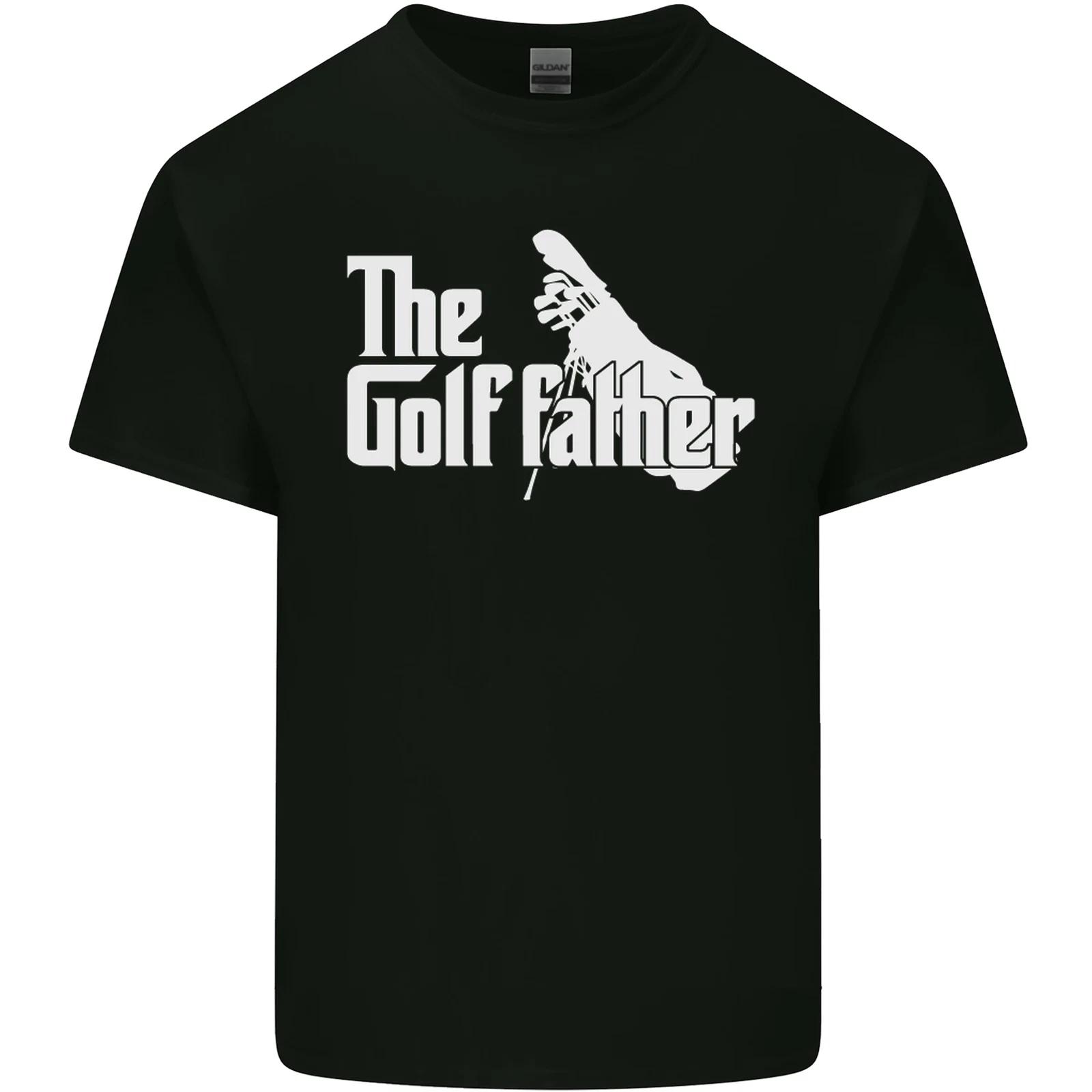 

The Golfather Funny Golfer Golf Fathers Day Mens Cotton T-Shirt Tee Top 4XL