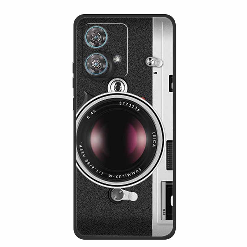 For Motorola Edge 40 Neo Case Animals TPU Soft Silicone Phone Cover for Moto Edge 40 Neo 5G Edge40 Neo Shockproof Wolf Fundas