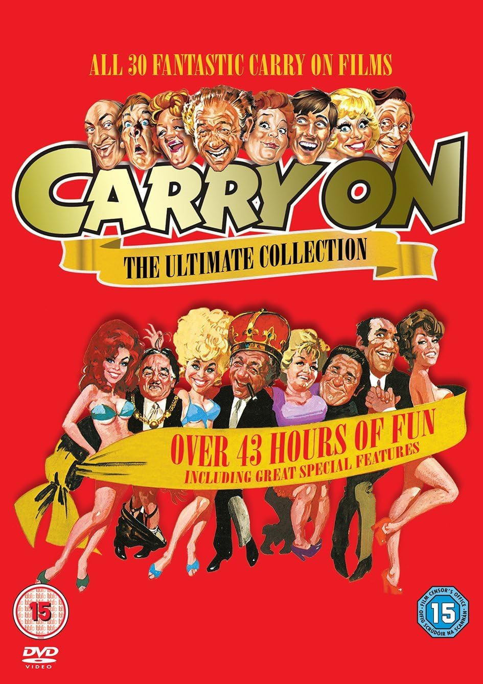 DVD DVD CARRY ON САМАЯ ПОЛНАЯ КОЛЛЕКЦИЯ 3711536103 Британские Фильмы DVD Б/У