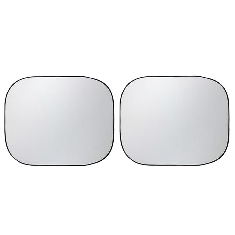 Foldable Car Sun Visor 170T Silver-plated Cloth Car Windshield Sun Shade Cover Waterproof Silver-plated Cloth
