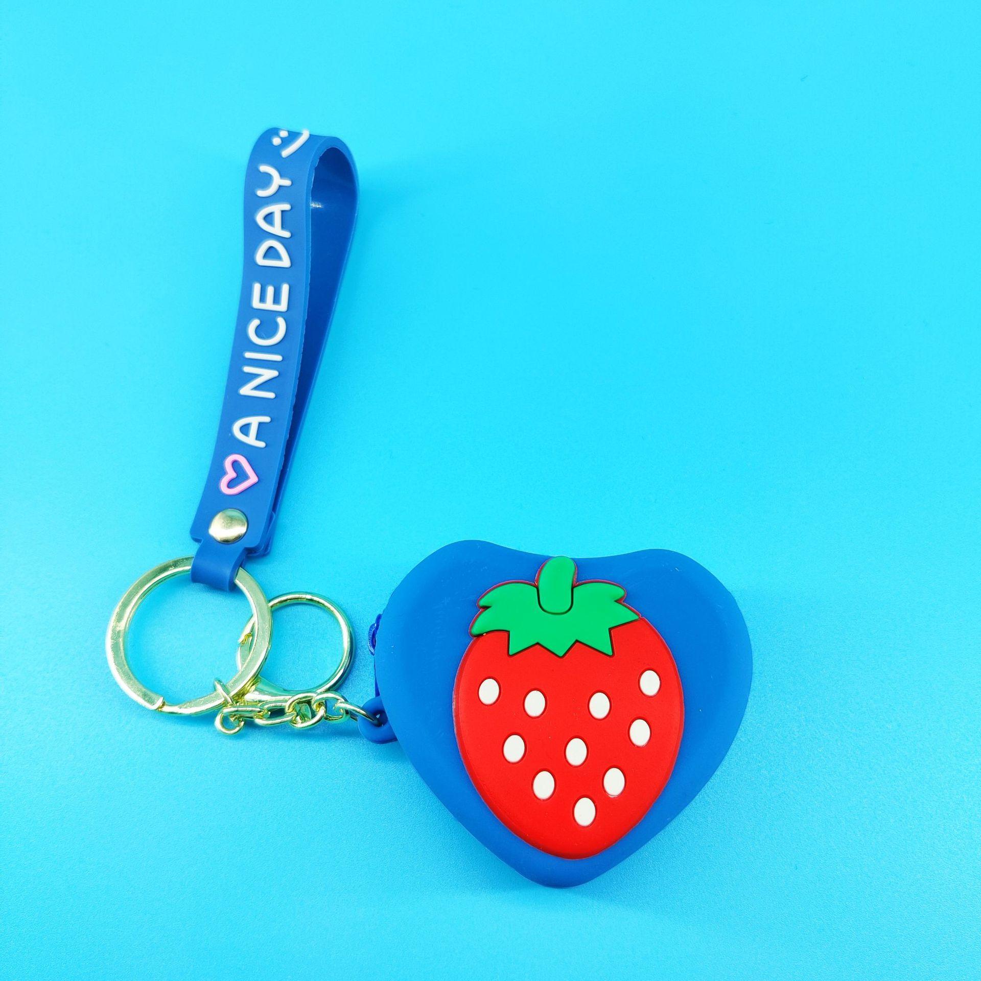 

Женская мини-сумка на молнии, сумки, украшения для сумок, милый мультяшный силиконовый кошелек для монет для детей, брелок с динозавром и медведем