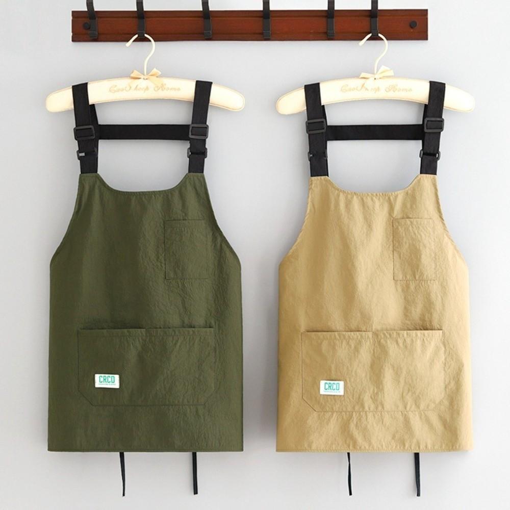 Adjustable Strap Kitchen Apron Taslon Work Clothes New Outdoor Workwear  for DIY Lover's