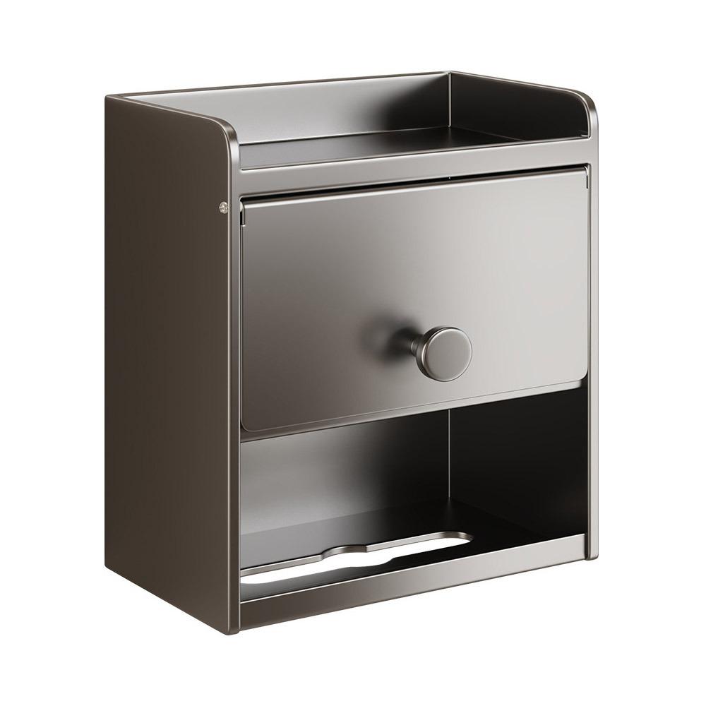 Wall Mounted Toilet Paper Holder Waterproof Draw Tissue Box Toilet Paper Container  for Home
