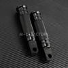 1Pair Motorcycle Black Foot Pegs Rider Rear Front Pedal Footrest For Harley Touring Sportster 883 1200 XL Softail Dyna Low