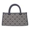 T Monogram Vintage Tote Bag Women Tote Bags Navy-Blue 170503-405
