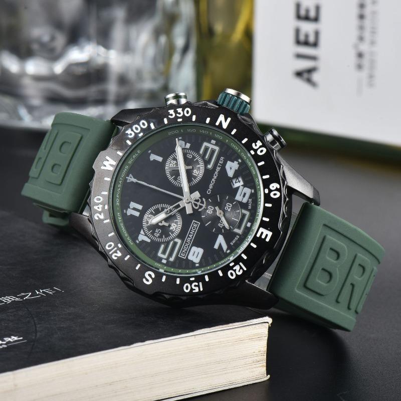 Product Men's quartz watch, six-pin function, high quality, one piece