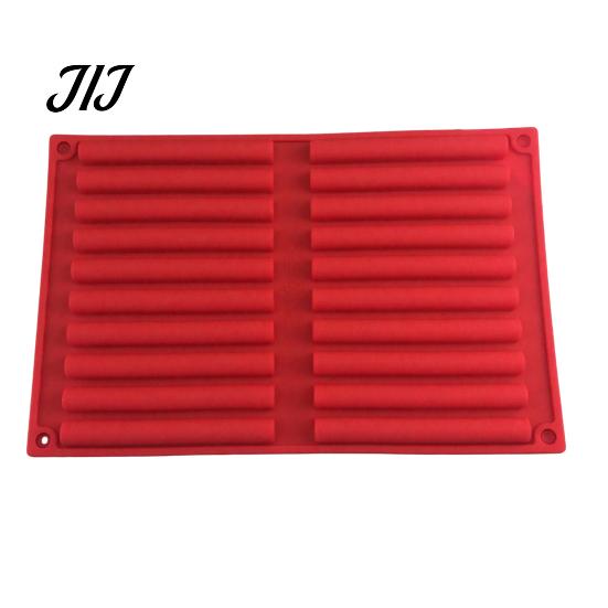 Kitchen Baking Supplies Silicone Chocolate Mold, 20 Cavities Non-stick Flexible Tray, Heat Resistant Reusable Tray Food-grade Mold for Homemade Candy