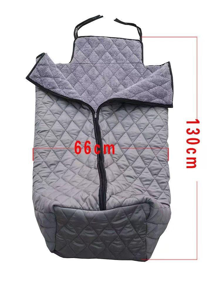 Elderly Travel Blanket: Winter Windproof, Coldproof Thick Quilt for Outdoor Wheelchair Use