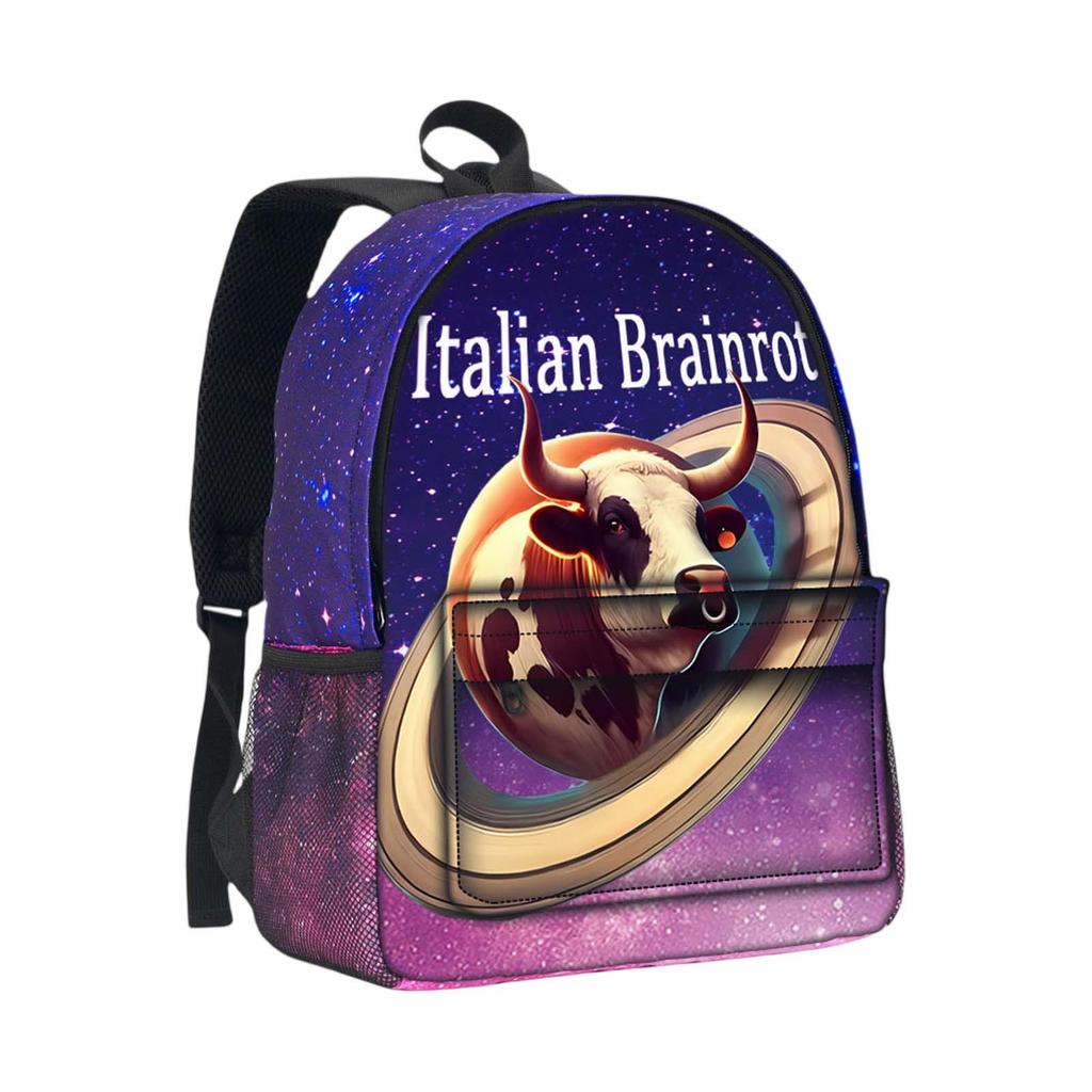 Backpack, Back To School, Cartoon Cute Travel Backpack Print Peripheral Double-shoulder Backpack For Teenagers, Students, Boys And Girls