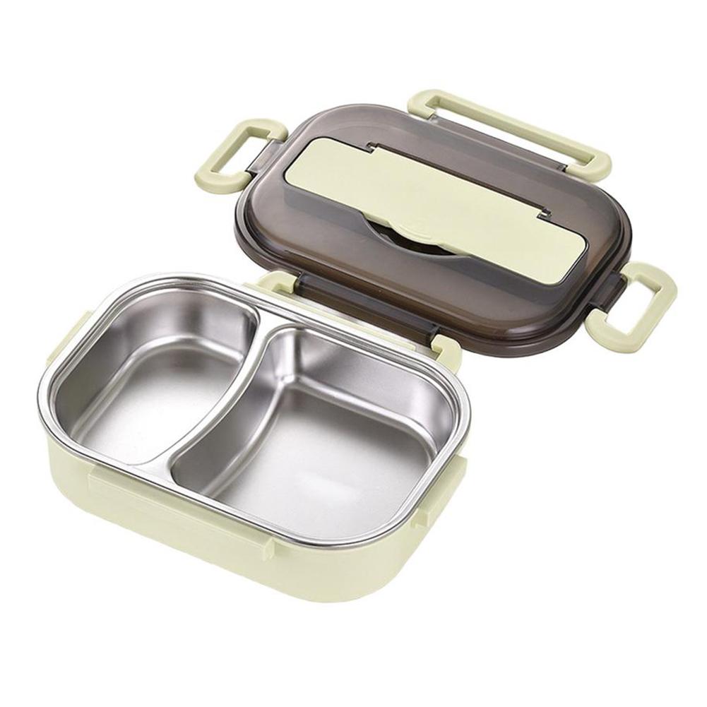 

Portable Lunch Container Stainless Steel Lunchbox Thermal Lunchbox зелений
