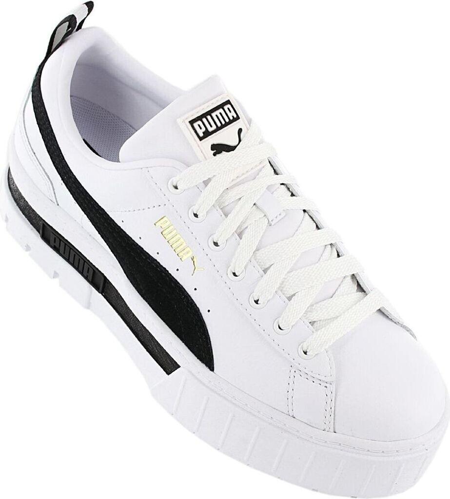 Кроссовки Puma Mayze Leather Women белый/черный