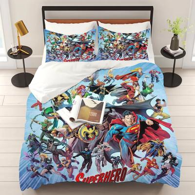 Marvel Spider Man anime Casa Camera da Letto Coperta Materiale in poliestere nordico adatto per bambini e adulti Set da 3 pezzi