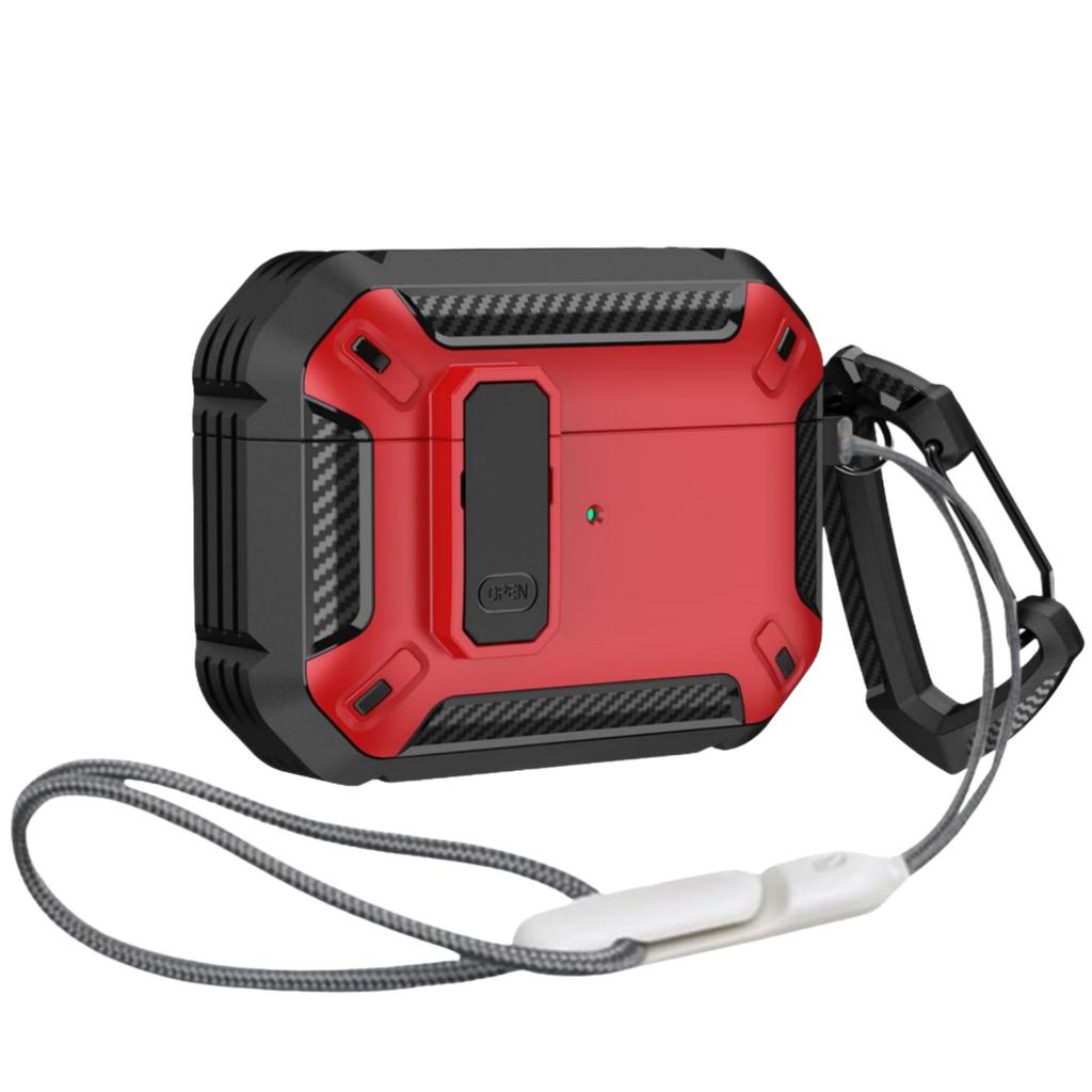 for AirPods Pro 3 Case Secure Lock Case Cover with Lanyard&Keychain Powerful Drop Protection For Airpods Pro 3rd Generation Case