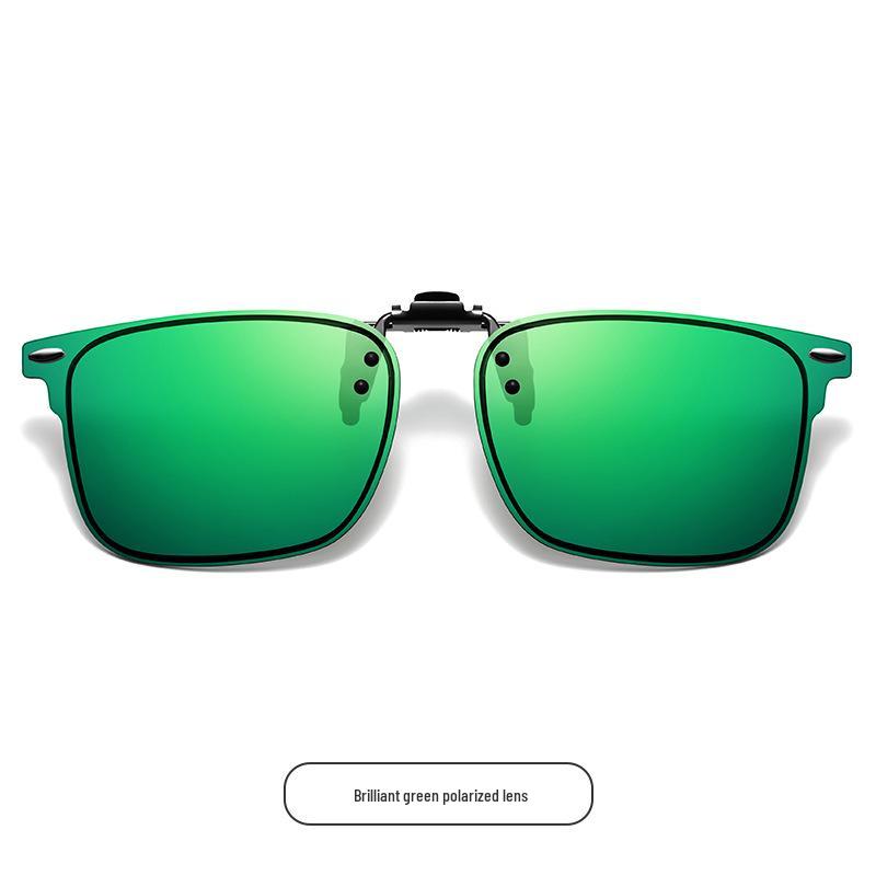 Polarized Clip-On Sunglasses 2025: New Style for Women & Men, Day/Night Use with Night Vision Lenses