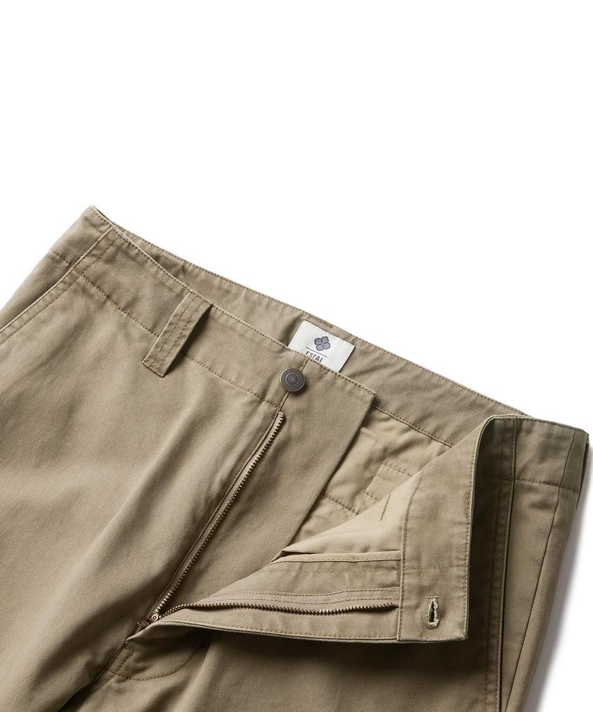 ESFAI Cinch Back Chino Pants (Beige)