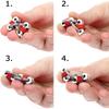 Stress Relief Metal Fidget Chain Keychain for Adults