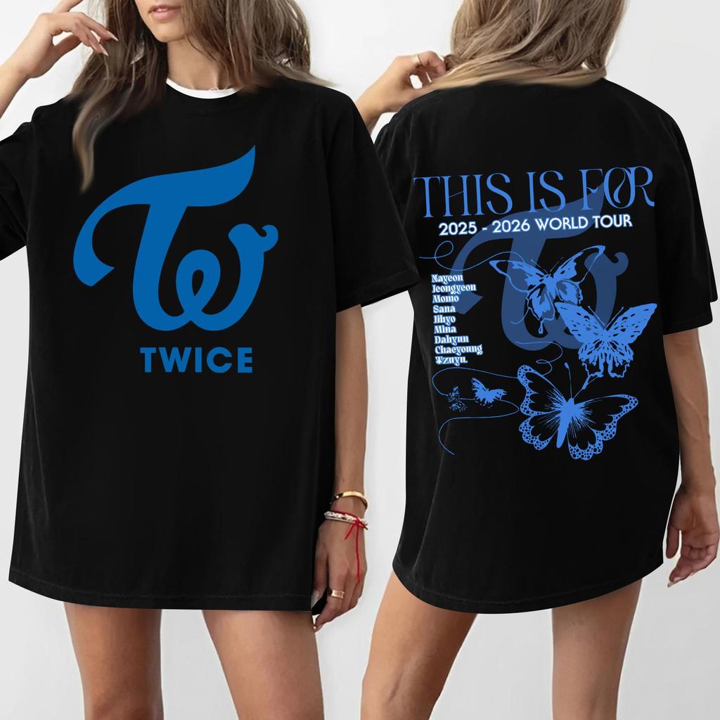 Women's Round Neck Printed Short-sleeved T-shirt Top